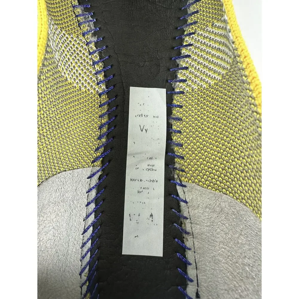 Rothy's Round Toe The Flat Ballet Slip On Knit Shoes Sunshine Yellow Women's 7.5 - Picture 4 of 16